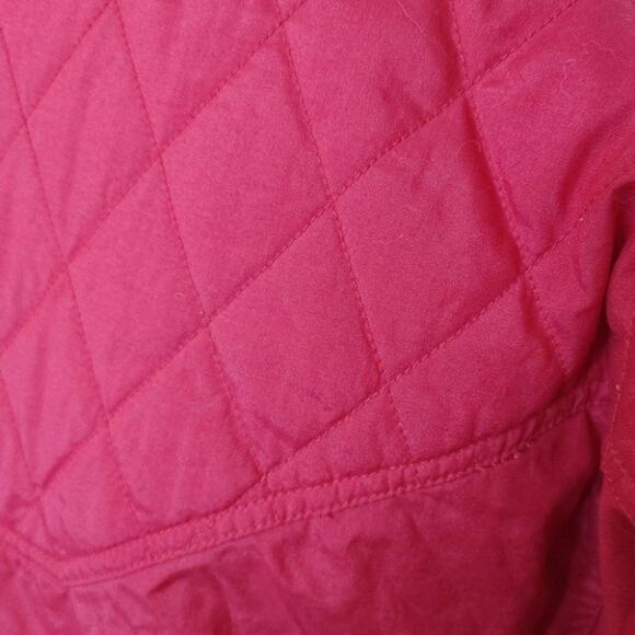 Nordica Size 6 Red Puffy Coat Vintage Winter Warm Snowmobile Snowboard Skiing - Picture 7 of 15